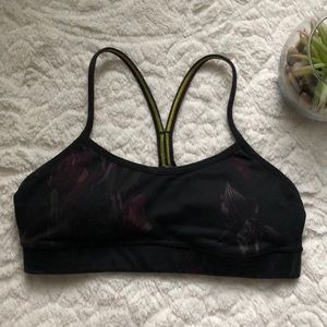 Lululemon floral sports bra